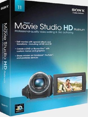 Vegas Movie Studio HD Platinum 11 Build 231 Рortable 11 231 x86+x64 [2011, MULTILANG +RUS]